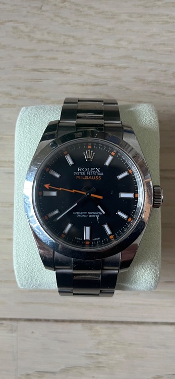 ロレックス ミルガウス 11640（高級時計）の商品画像 - 査定依頼日：2025年6月24日 - 最高査定価格：1,170,000円