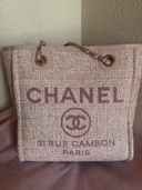 ドーヴィル トートバッグ ピンク系ツイード／31 RUE CAMBON PARIS スモールサイズ（ブランドバッグ）の商品画像 - 査定依頼日：2026年9月17日 - 最高査定価格：280,000円
