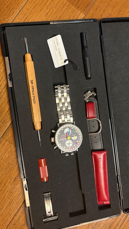 アランシルベスタイン　クロノクラシック2（高級時計）の商品画像 - 査定依頼日：2025年9月21日 - 最高査定価格：370,000円