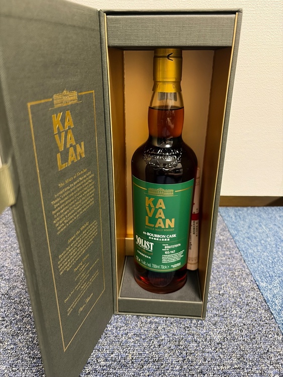 カバランソリストバーボンカスク（お酒）の商品画像 - 査定依頼日：2026年6月18日 - 最高査定価格：13,000円