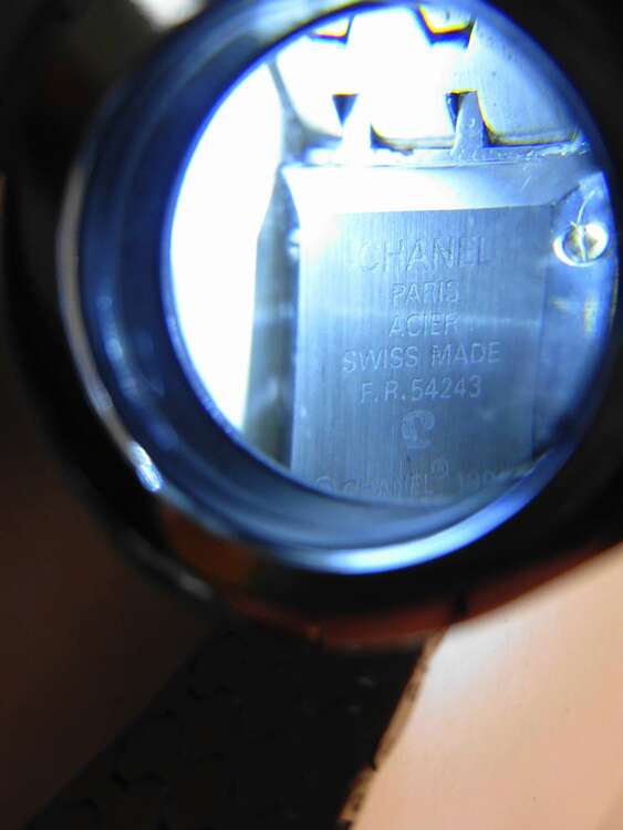 シャネル　マトラッセ　SS　ブラック文字盤　クォーツ（高級時計）の商品画像 - 査定依頼日：2025年5月9日 - 最高査定価格：50,000円