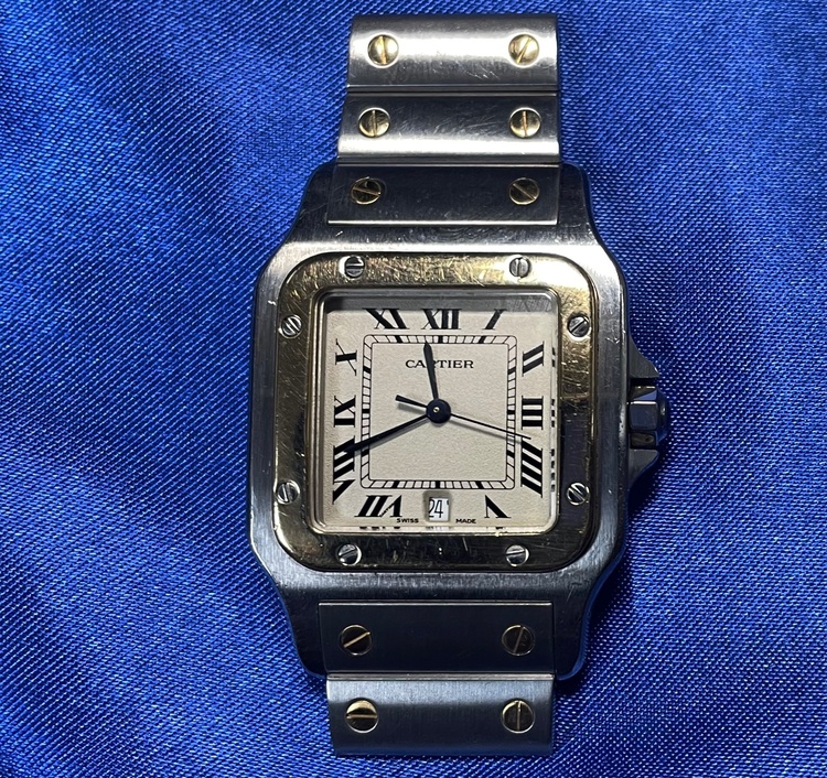 カルティエ サントス Quarts OR ET ACIER 187901 3578（高級時計）の商品画像 - 査定依頼日：2026年2月9日 - 最高査定価格：680,000円