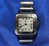 カルティエ サントス Quarts OR ET ACIER 187901 3578（高級時計）の商品画像 - 査定依頼日：2026年2月9日 - 最高査定価格：680,000円