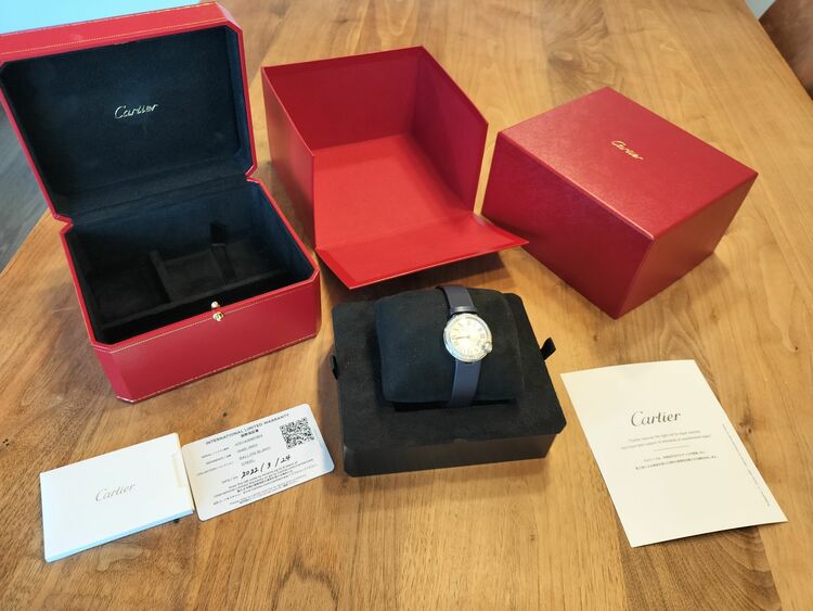 カルティエ バロンブルー w4bl0003（高級時計）の商品画像 - 査定依頼日：2025年7月15日 - 最高査定価格：670,000円
