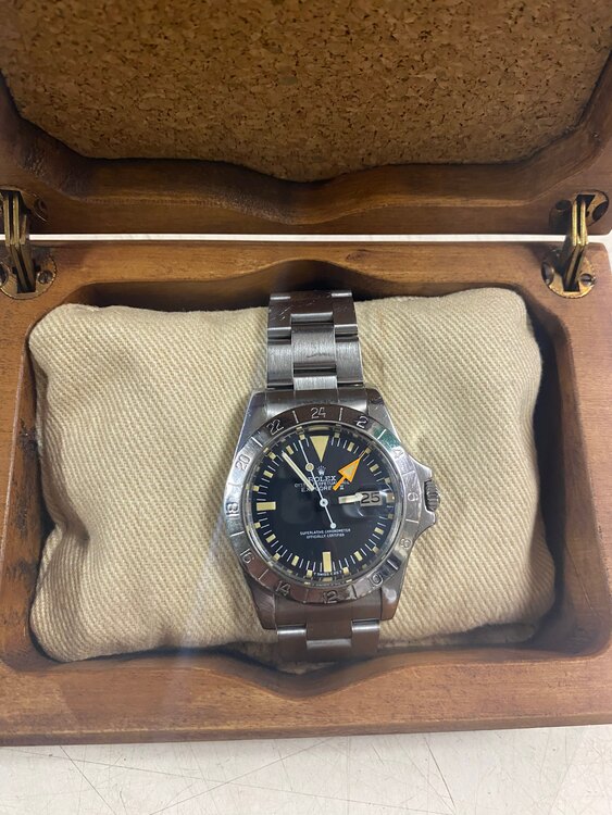ロレックス エクスプローラー 165（高級時計）の商品画像 - 査定依頼日：2025年5月7日 - 最高査定価格：3,000,000円