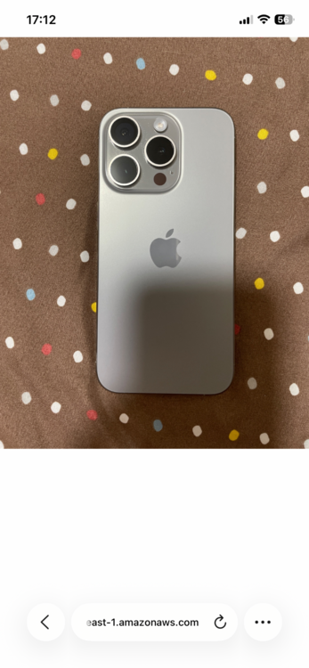 iPhone 15pro 128GB シルバー（スマホ）の商品画像 - 査定依頼日：2026年9月7日 - 最高査定価格：54,000円