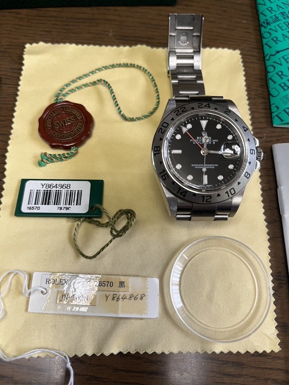 エクスプローラー2（高級時計）の商品画像 - 査定依頼日：2025年12月14日 - 最高査定価格：1,150,000円