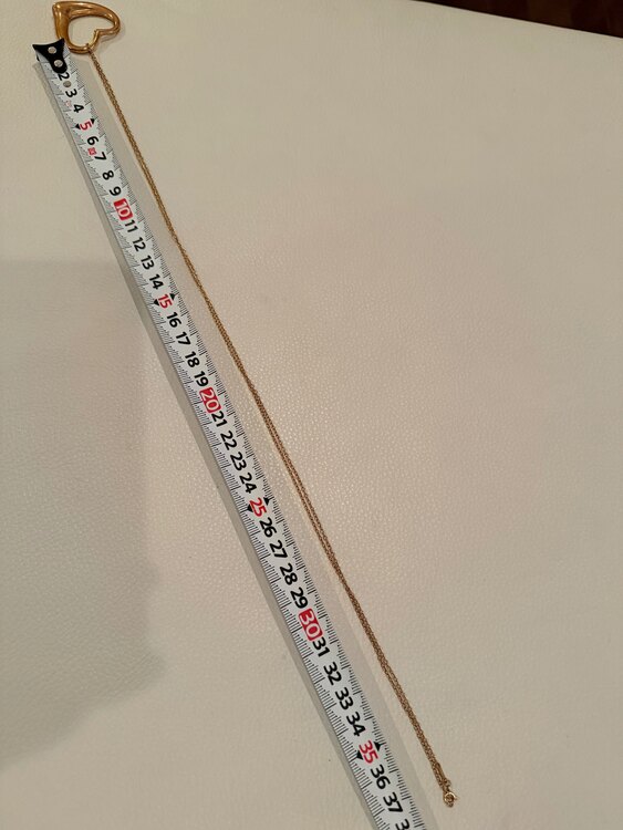 ティファニーオープンハートペンダント35mm（金・貴金属）の商品画像 - 査定依頼日：2025年2月1日 - 最高査定価格：110,000円