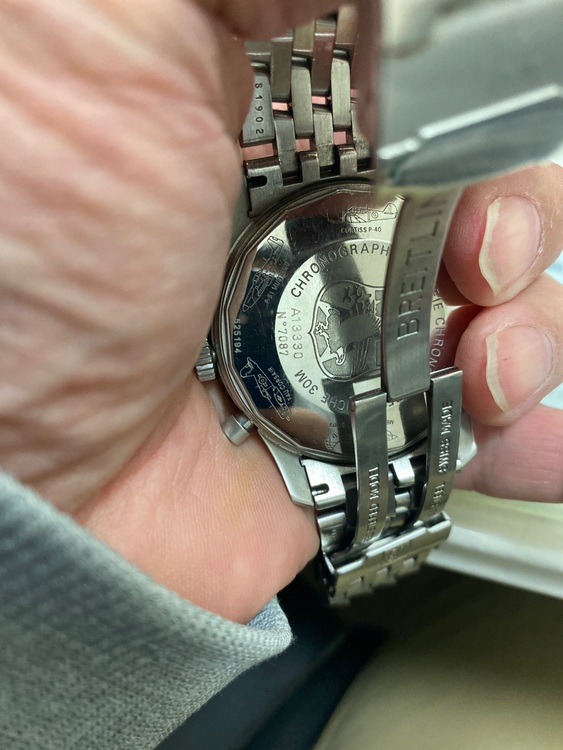 ブライトリング ナビタイマー オールドなびたいま（高級時計）の商品画像 - 査定依頼日：2025年11月29日 - 最高査定価格：600,000円