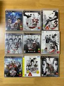 PlayStation 3ソフト　龍が如く9点（ゲーム機本体・ゲームソフト）の商品画像 - 査定依頼日：2022年9月17日 - 最高査定価格：1,000円