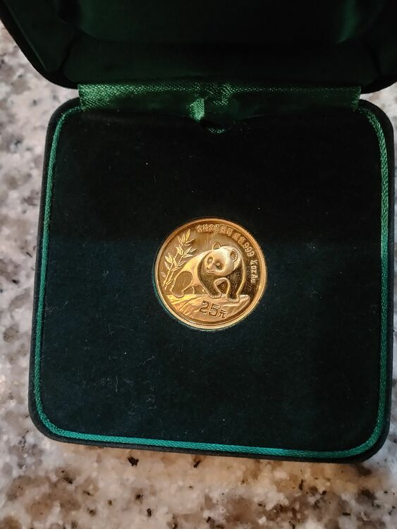 パンダ金貨（金・貴金属）の商品画像 - 査定依頼日：2025年10月10日 - 最高査定価格：123,000円