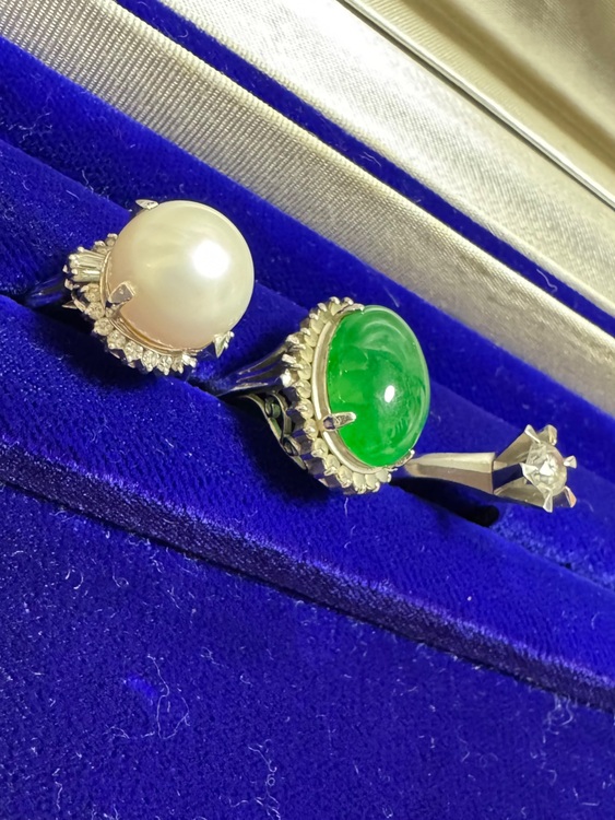 指輪（宝石）の商品画像 - 査定依頼日：2025年10月2日 - 最高査定価格：100,000円