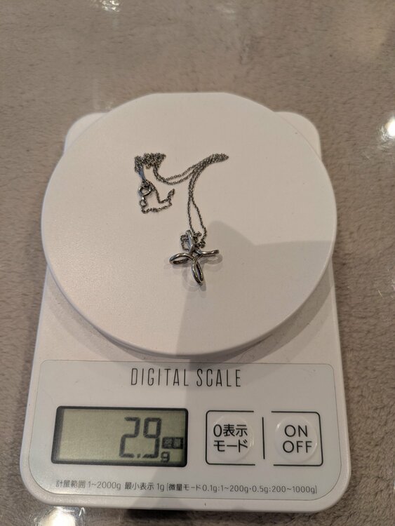 ティファニー　クロス　ネックレス（金・貴金属）の商品画像 - 査定依頼日：2026年2月26日 - 最高査定価格：4,000円