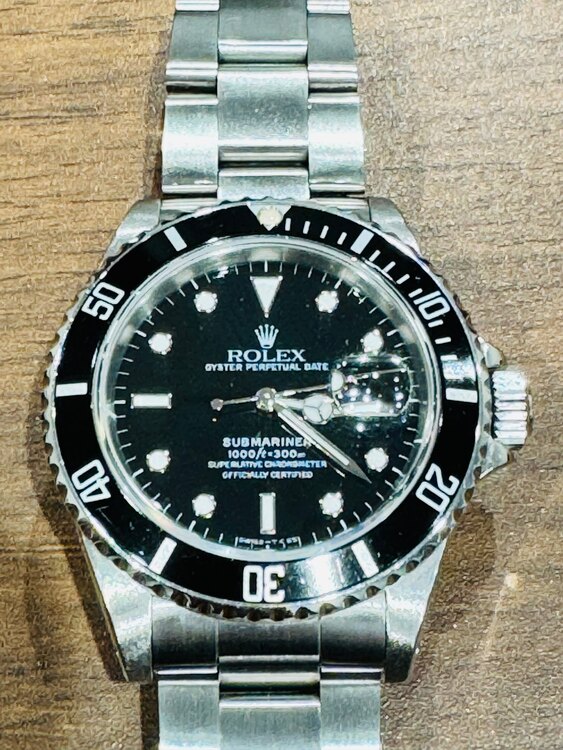 ロレックス サブマリーナー 1661（高級時計）の商品画像 - 査定依頼日：2025年2月14日 - 最高査定価格：1,400,000円