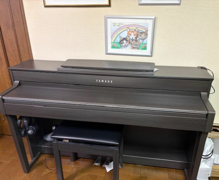 ヤマハ電子ピアノ　CLP-645DW（ピアノ・楽器・PA機材）の商品画像 - 査定依頼日：2025年10月27日 - 最高査定価格：22,000円