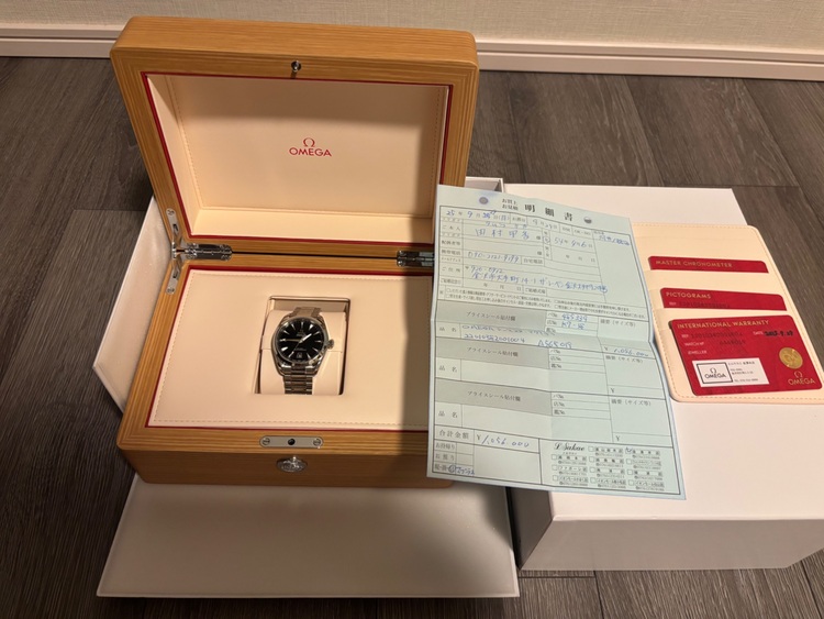 オメガ シーマスター 22010382001004 A56501（高級時計）の商品画像 - 査定依頼日：2025年11月19日 - 最高査定価格：740,000円