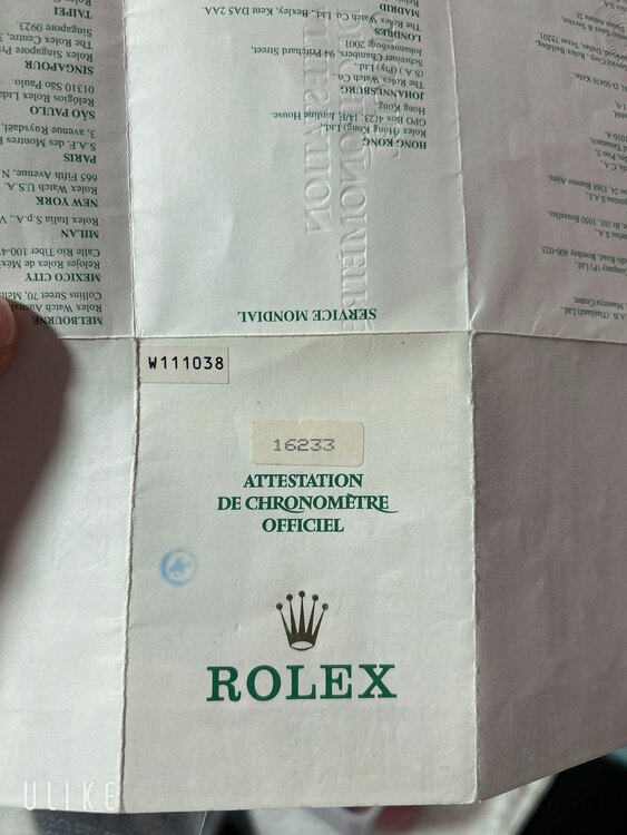 ロレックス デイトナ 1623（高級時計）の商品画像 - 査定依頼日：2025年3月25日 - 最高査定価格：1,050,000円