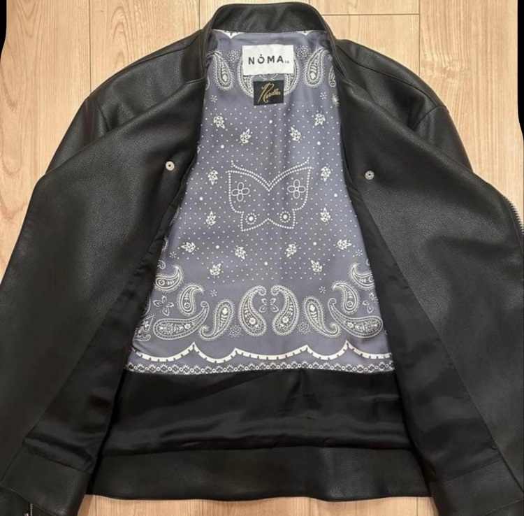 Needles、noma.t.d コラボレザージャケット（古着・ファッション）の商品画像 - 査定依頼日：2025年11月18日 - 最高査定価格：20,000円