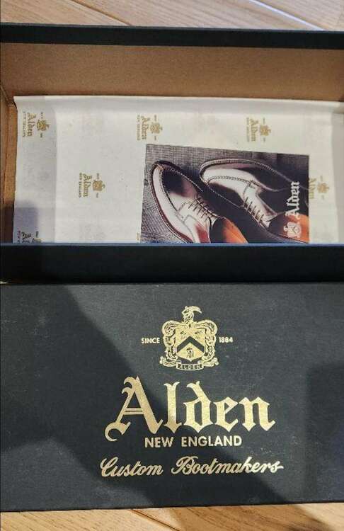 Alden　オールデン　BEAMS別注　9901　コードバン　プレーントゥ（古着・ファッション）の商品画像 - 査定依頼日：2025年3月21日 - 最高査定価格：20,000円