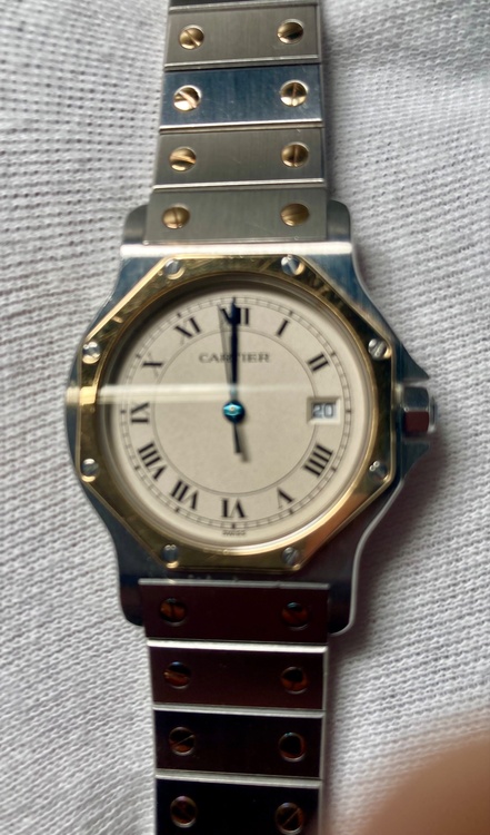 サントス　オクタゴン（高級時計）の商品画像 - 査定依頼日：2026年2月5日 - 最高査定価格：480,000円