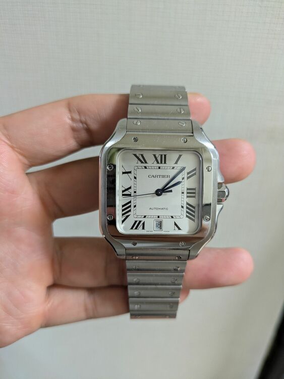 カルティエ サントス WSSA0018（高級時計）の商品画像 - 査定依頼日：2025年10月31日 - 最高査定価格：940,000円