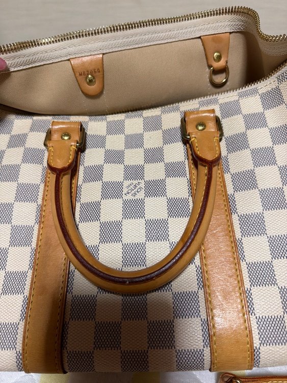 Louis Vuitton（ルイ・ヴィトン）ダミエ・アズール キーポル・バンドリエール45（ブランドバッグ）の商品画像 - 査定依頼日：2026年9月3日 - 最高査定価格：100,000円