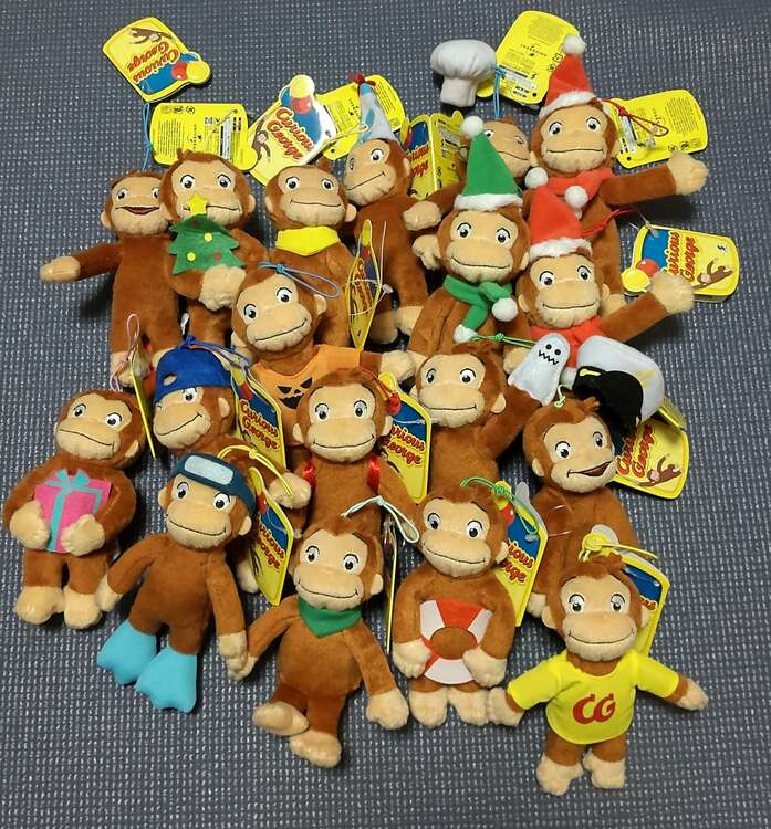 おさるのジョージ ぬいぐるみ（その他のおもちゃ）の商品画像 - 査定依頼日：2025年1月21日 - 最高査定価格：2,000円