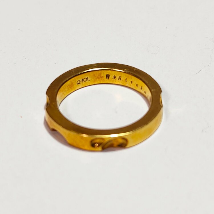 K18　チーズ リングオーダージュエリーQ-pot.　約8g（金・貴金属）の商品画像 - 査定依頼日：2026年1月20日 - 最高査定価格：138,000円