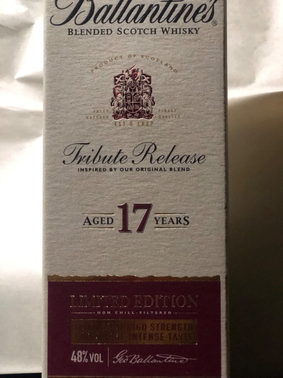 ウイスキー バランタイン （お酒）の商品画像 - 査定依頼日：2026年1月15日 - 最高査定価格：4,000円