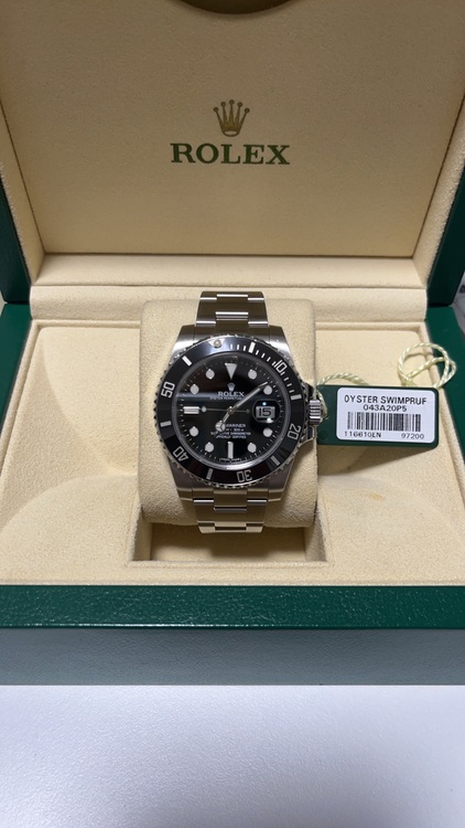 サブマリーナ（高級時計）の商品画像 - 査定依頼日：2025年6月15日 - 最高査定価格：1,520,000円