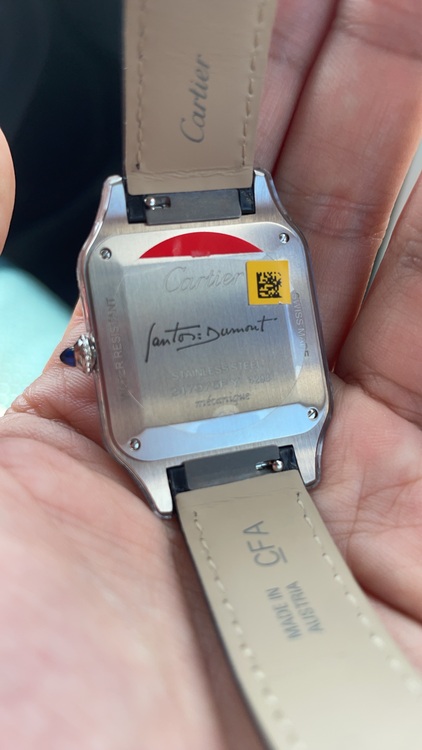 カルティエ サントス WSSA004（高級時計）の商品画像 - 査定依頼日：2025年10月9日 - 最高査定価格：980,000円