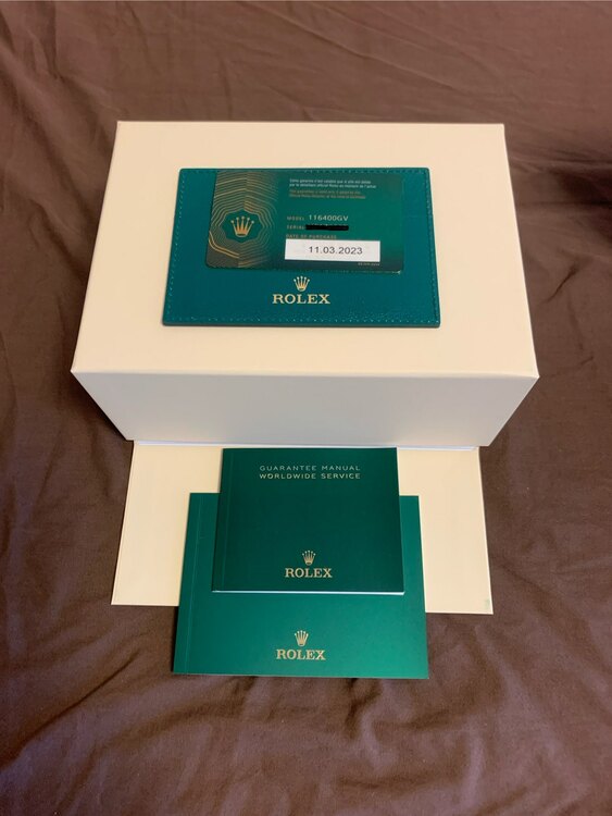 ロレックス・ミルガウス 116400GV（高級時計）の商品画像 - 査定依頼日：2025年5月8日 - 最高査定価格：1,700,000円