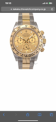 ロレックス デイトナ 11503シャンパン（高級時計）の商品画像 - 査定依頼日：2026年1月4日 - 最高査定価格：3,050,000円