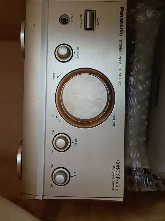 Panasonic（オーディオ・スピーカー）の商品画像 - 査定依頼日：2025年4月8日 - 最高査定価格：1,000円