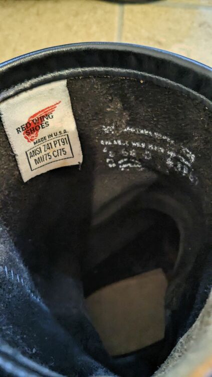 REDWING  レッドウィング エンジニアブーツ（古着・ファッション）の商品画像 - 査定依頼日：2025年11月11日 - 最高査定価格：12,000円