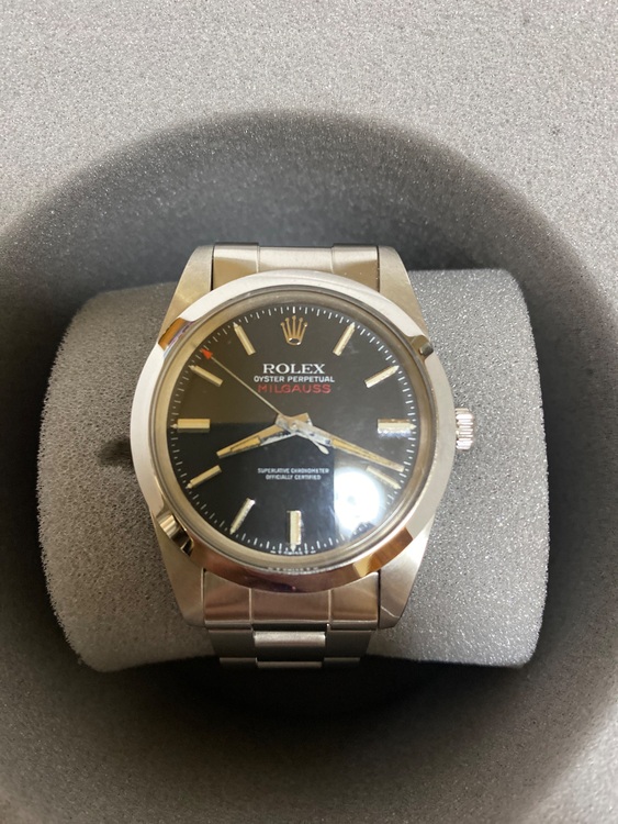 ロレックス ミルガウス 101（高級時計）の商品画像 - 査定依頼日：2025年7月20日 - 最高査定価格：4,000,000円