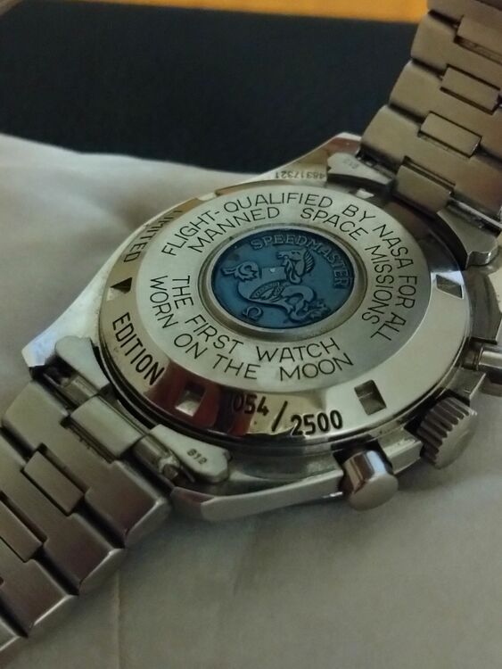 スピードマスター アポロ11号25周年限定モデル（高級時計）の商品画像 - 査定依頼日：2025年9月29日 - 最高査定価格：860,000円