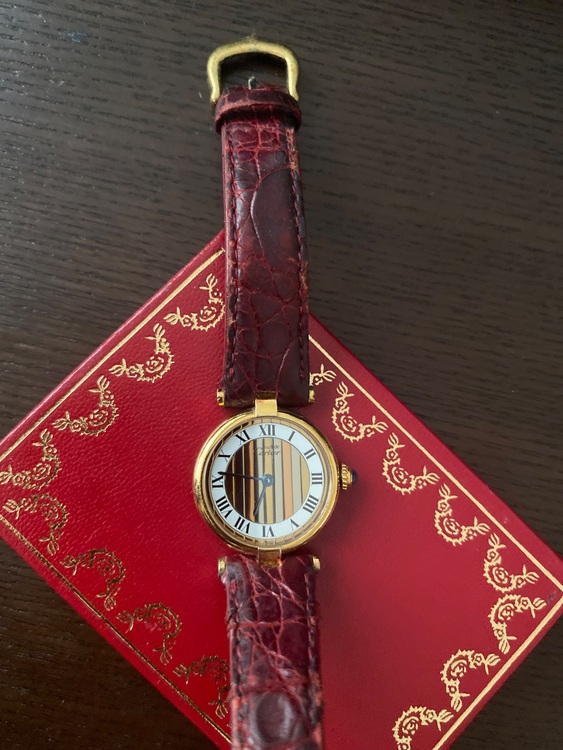 カルティエ ベニュワール 02591459000（高級時計）の商品画像 - 査定依頼日：2025年7月9日 - 最高査定価格：130,000円