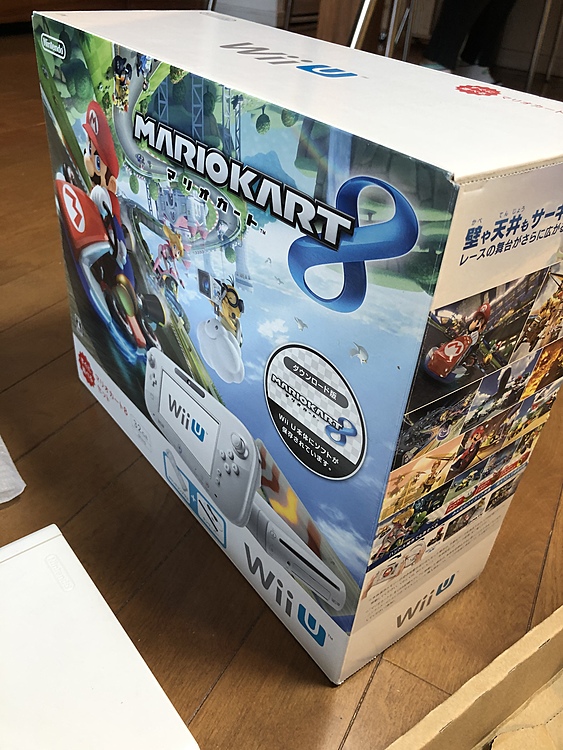 WiiU マリオカート8セット白（ゲーム機本体・ゲームソフト）の商品画像 - 査定依頼日：2020年4月18日 - 最高査定価格：4,200円