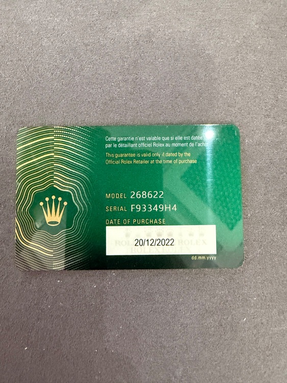 268622（高級時計）の商品画像 - 査定依頼日：2025年9月24日 - 最高査定価格：1,700,000円