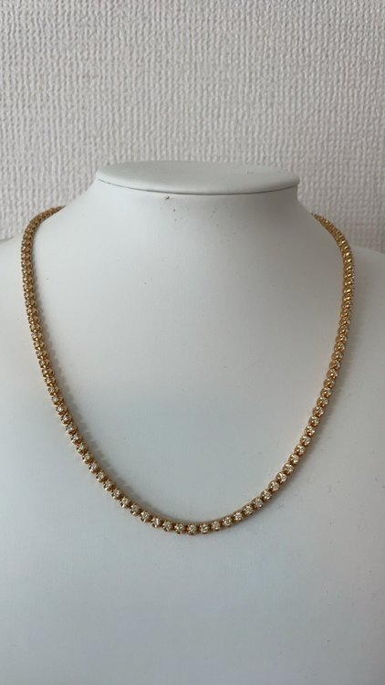 テニスネックレス 10k 8ct （宝石）の商品画像 - 査定依頼日：2023年3月27日 - 最高査定価格：125,000円