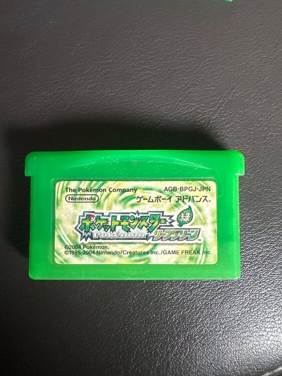 ポケモン リーフグリーン（ゲーム機本体・ゲームソフト）の商品画像 - 査定依頼日：2025年5月30日 - 最高査定価格：600円